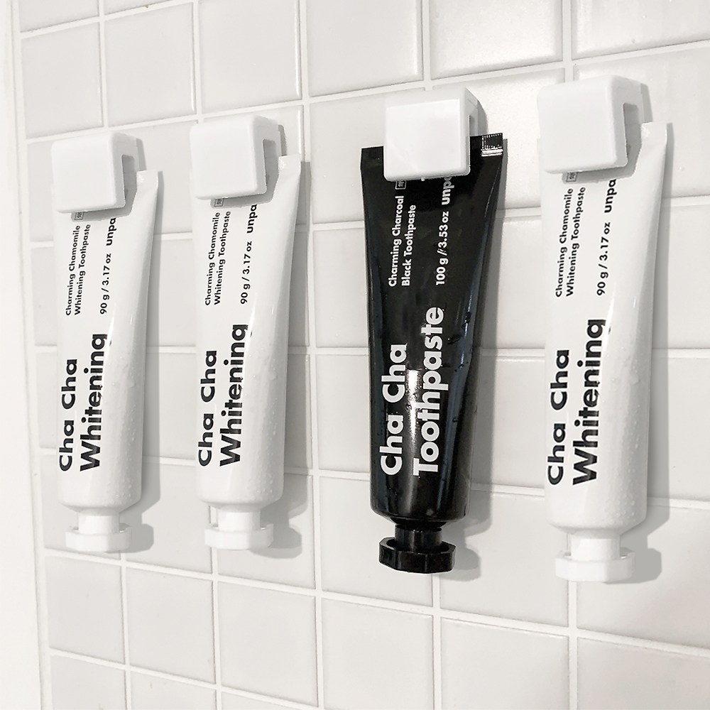 [韓国リビング]コメットクリップ型歯磨き掛け4p