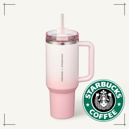 STARBUCKS公式 SS Stanley Pink Kincher タンブラー 1183ml