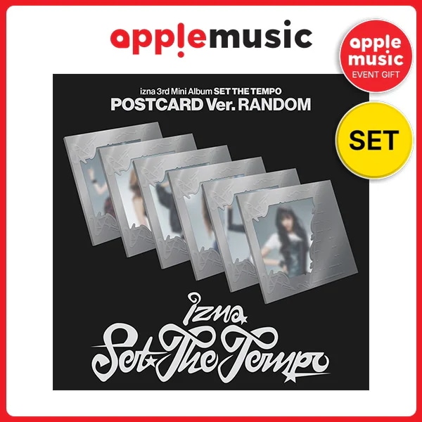 [APPLE MUSIC 特典付き][6種] izna - 3rd Mini [SET THE TEMPO] [POSTCARD Ver.]