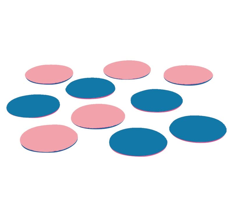 屋内スポーツリバーシ 10枚組 ETE092 直径23cm×厚さ1cm 7,865円