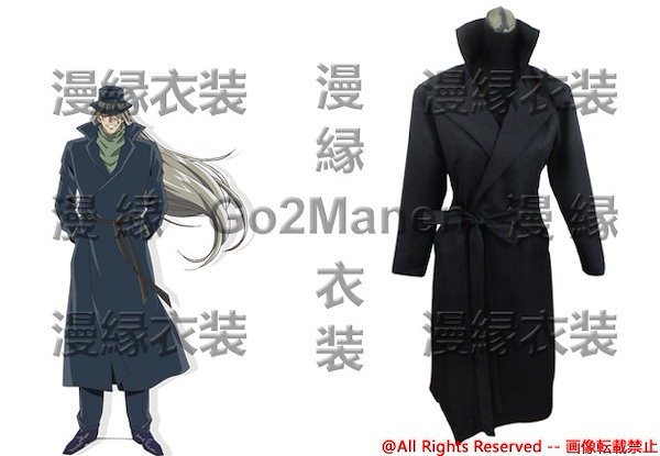名探偵コナン　ジン　風 コスプレ衣装 完全オーダーメイドも対応可能 Qoo10] コスプレ衣装名探偵コナン ジン 風 J1