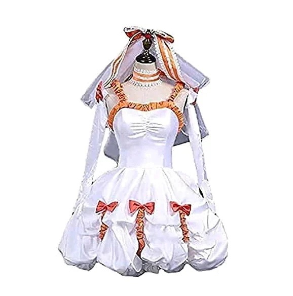 小泉加代花嫁介添人かわいいドレスコスチュームコスプレコスチュームハロウィン文化祭コスプ