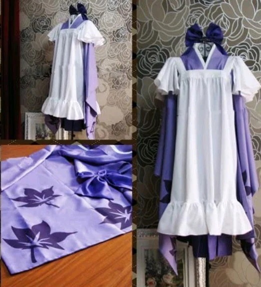 コスプレ衣装VOCALOID初音ミク 千本桜巡音ルカ豪華版 衣装+靴+ウイッグ　フルセットコスチューム