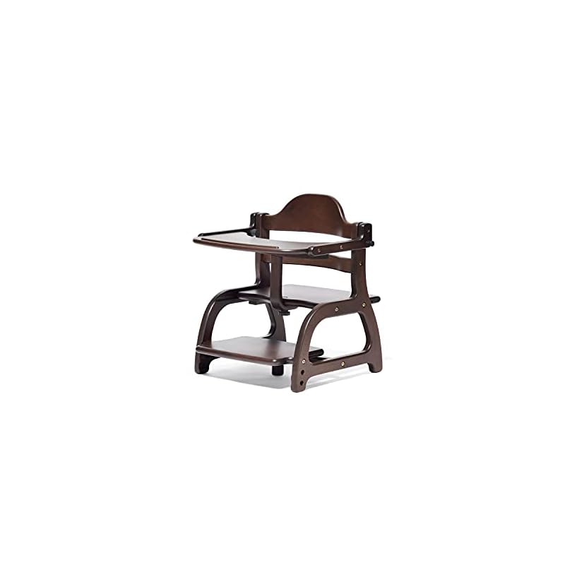 【即日発送】yamatoya (大和屋) すくすくローチェア 2 ダークブラウン sukusuku ベビーチェア キッズチェア ベビーローチェア ロータイプ テーブル 木製 チェア