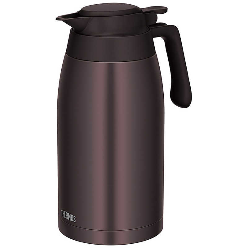 サーモス　ステンレスポット 食洗器対応モデル 2L ［2.0L］ ブラウン　TTG-2000-BW