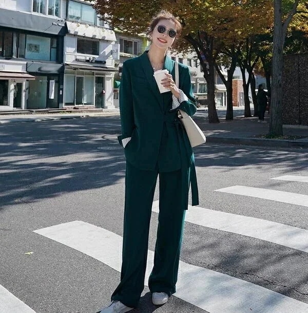 【急速出荷!】スーツパンツスーツセットアップ 女性 フォーマル 結婚式 通勤 卒業式 ワイドパンツ 入学式 リクルートスーツ 面接 シンプル 大きいサイズ 春秋コート スーツ パンツスーツ OL 仕事