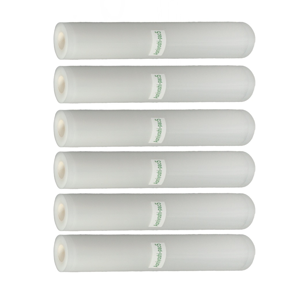 Aoniyoshipac5 真空パック器 28cm幅ロールフィルムJR5-06-00 28cm幅 6本 5,005円