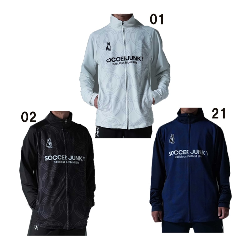 New Jeans犬+5 ストレッチフルZIPトレーニングジャケット ジャージシャツ サッカーWEAR 23FW (23AAD36)