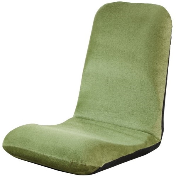 CELLUTANE 座椅子 ローチェアL テクノグリーン リクライニング 折り畳み コンパクト テレワーク 日本製 A453a-588GRN メーカー直送