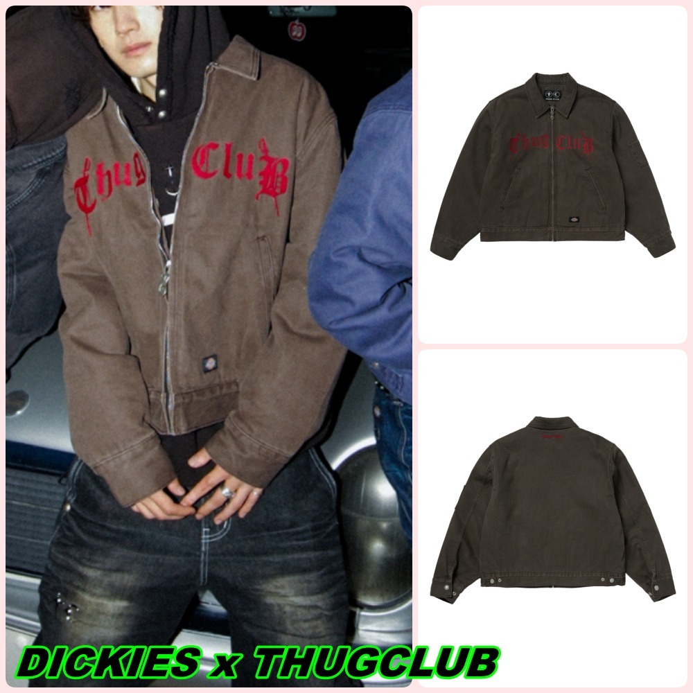 【THUGCLUB x DICKIES】Eisenhower Jacket - Brown