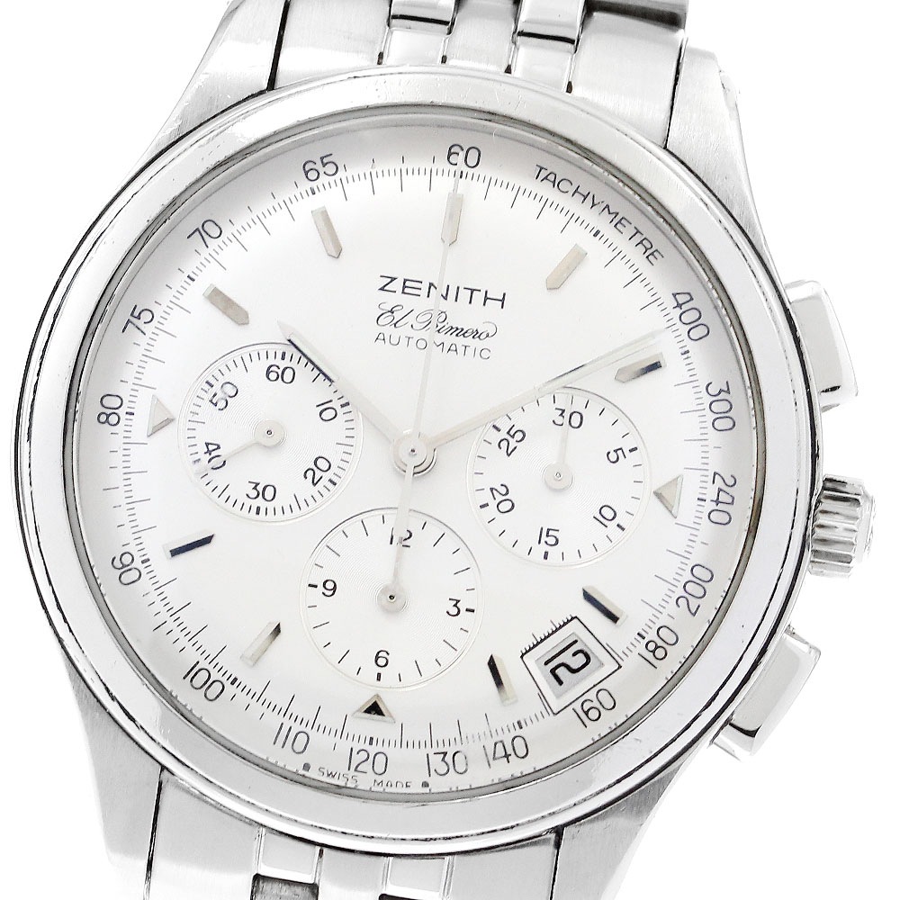 ゼニス ZENITH 02.0500.400 クラス エルプリメロ クロノグラフ 自動巻き メンズ _886263【中古】