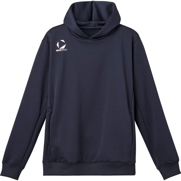 MOVESPORT ムーブスポーツ スポーツウエア フーデッドスウェット ネイビー 2XO ST5SSWT0M NV00