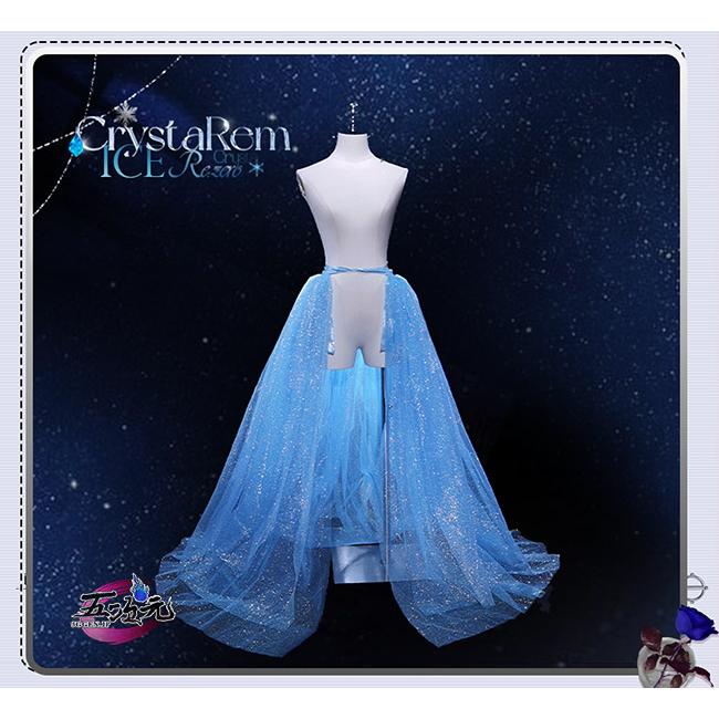 icos　 Re：ゼロから始める異世界生活　コスプレ レム　Crystal Dress　パニエ