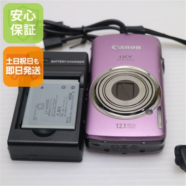 良品IXY DIGITAL 930 IS パープル Canon デジカメ 147