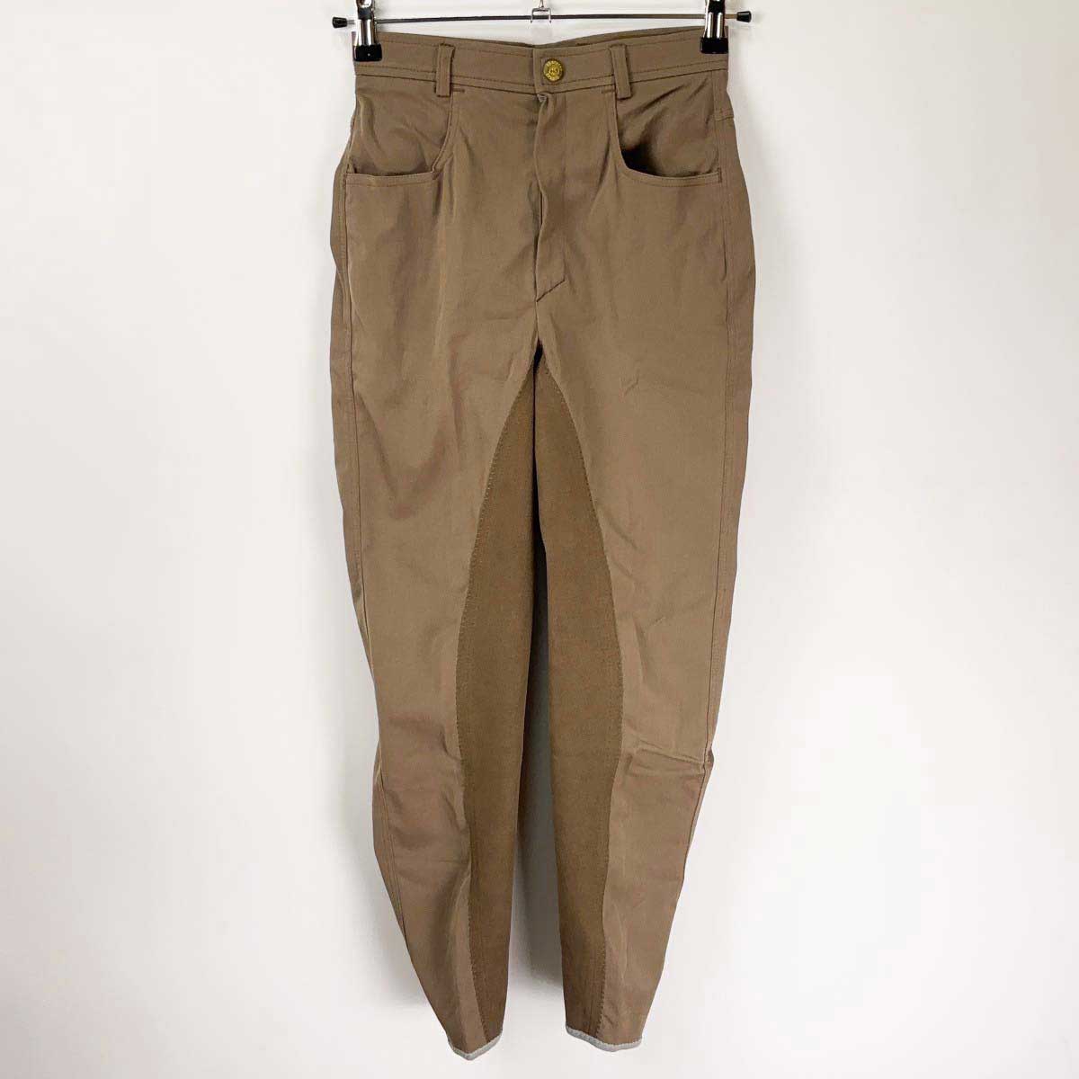 【中古・未使用品】KENTUCKY ケンタッキー Jeans-CITY フルグリップ キュロット 36 ブラウン レディース 乗馬 馬術