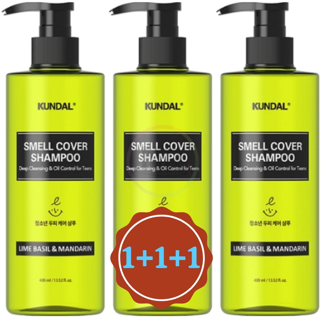 オールデイ スメルカバー 青少年シャンプー トロピカルマンゴー香り 400ml (3個)