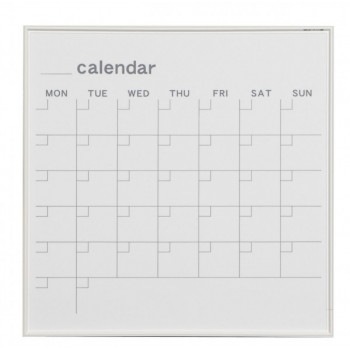 馬印 MR series(エムアールシリーズ)壁掛 予定表(カレンダー)ホワイトボード W610×H610mm MR22W