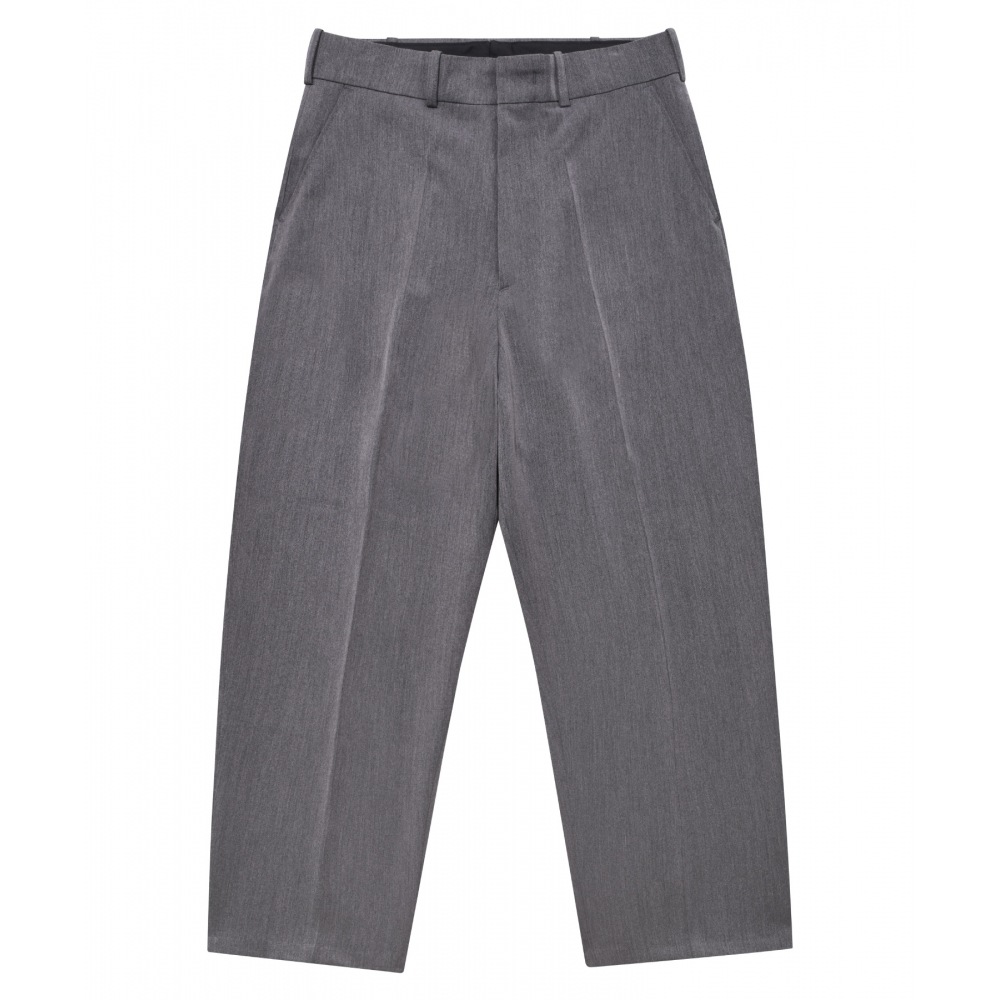 CPGN STUDIO ワイドジャースラックスパンツチャコール