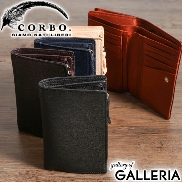 コルボ CORBO 財布 コルボ 二つ折り財布 GOAT ゴート メンズ 革 レザー corbo. 1LJ-1302