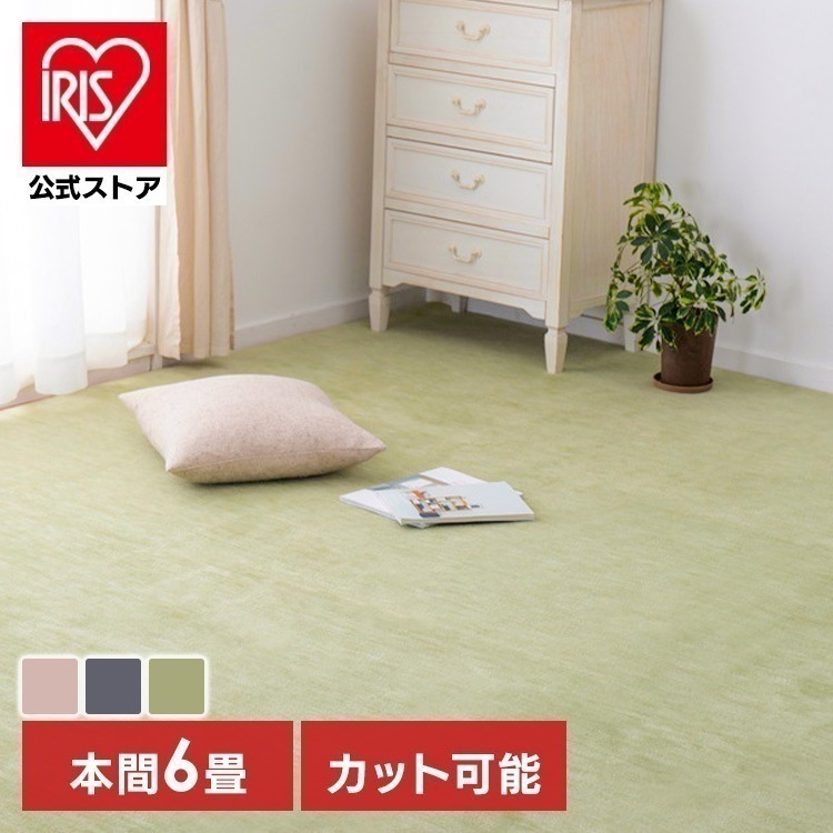 【目玉商品】ペットにやさしい平織カーペット　ラウム　本間6畳 600200160 (代引不可)(TD)