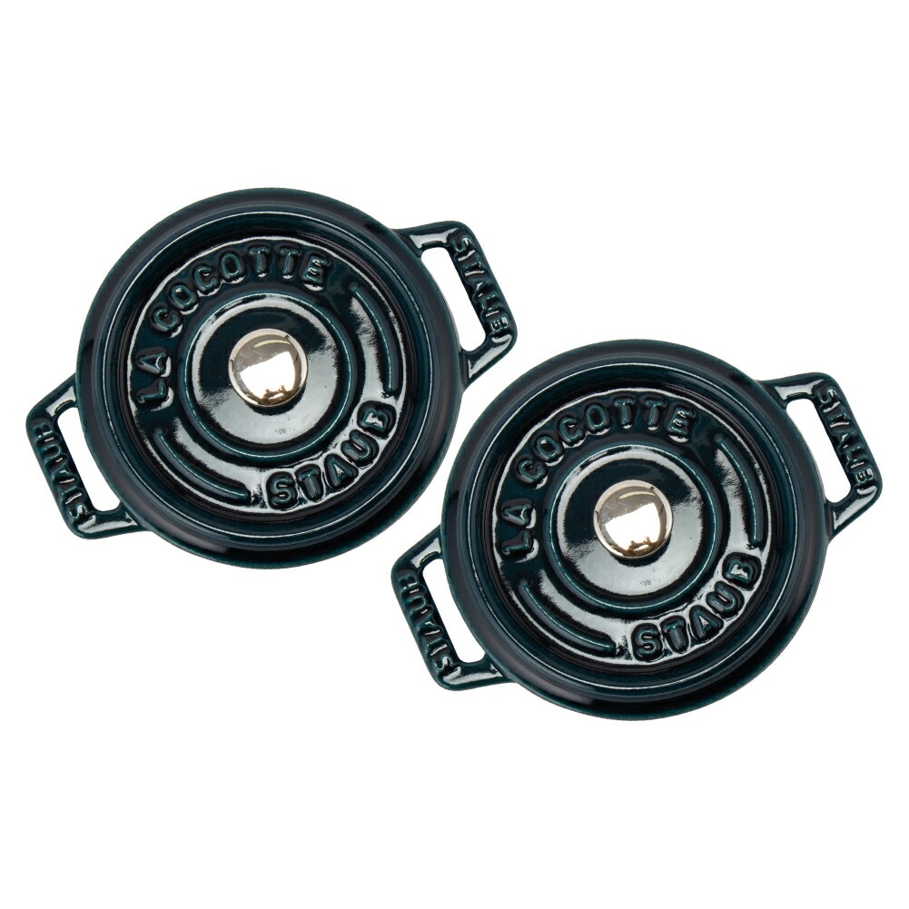 ピコ ココット ラウンド 10cm 2個セット 両手鍋 ホーロー Cocotte おしゃれ キッチン