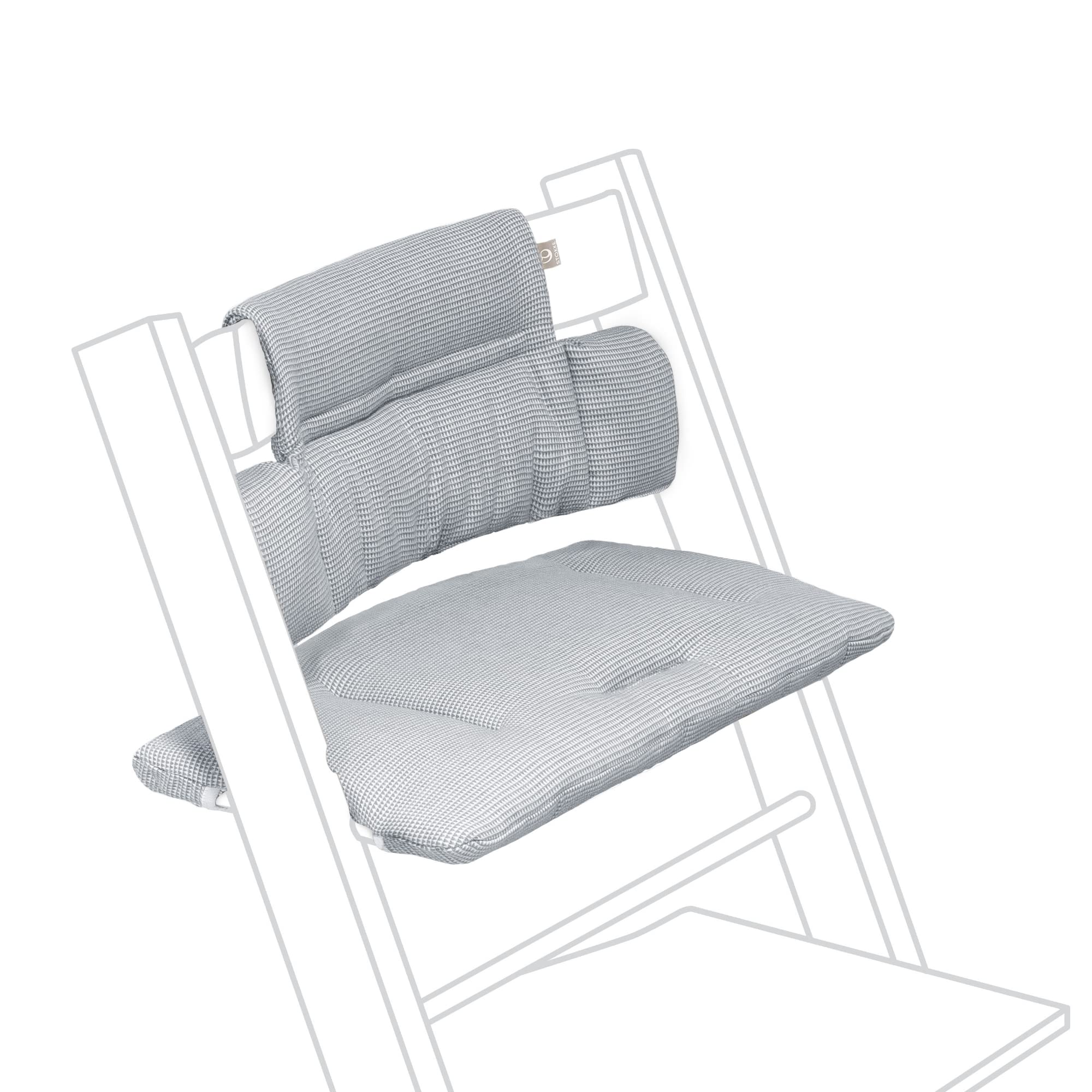 Stokke(ストッケ)【公式】トリップトラップ 付属品 クラシッククッション ノルディックブルー ベビーチェア ハイチェア 食卓 赤ちゃん 椅子 柔らかく 肌触りのいい 快適 100383