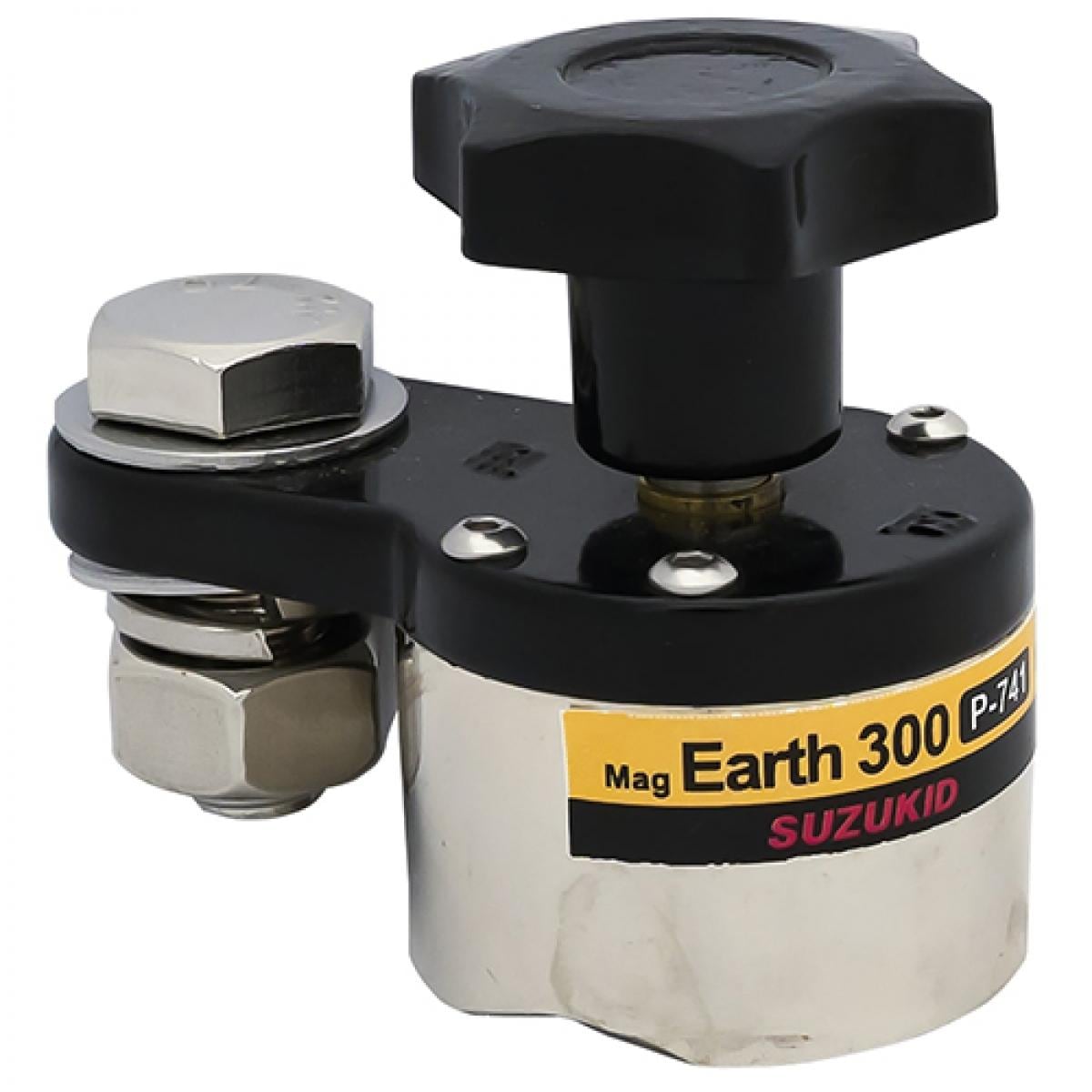 スズキッド SUZUKID マグアース300 P-741 溶接 組立 溶接作業 マグネット式アース アース接続 磁力スイッチ付 7,447円