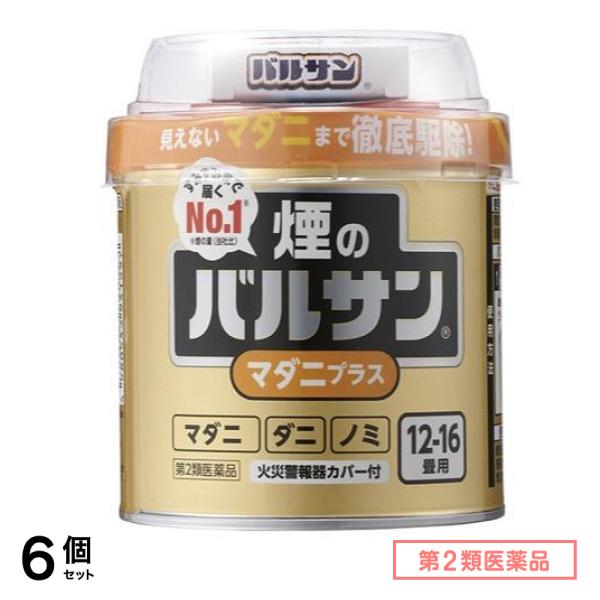第２類医薬品 バルサンマダニプラス 1216畳用 40g 6個セット