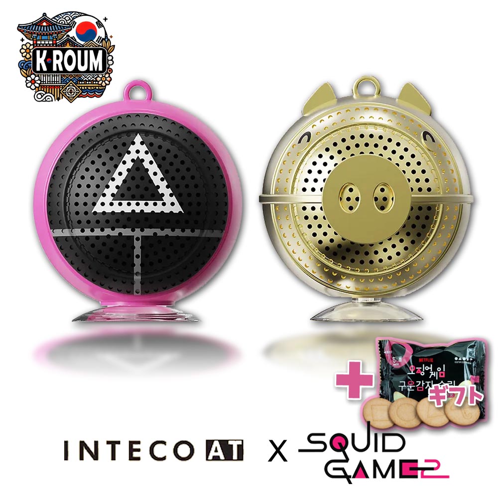 Squid Game Season 2 Bluetooth Speakers 2 Types インテコAT イカゲーム シーズン2 Bluetoothスピーカー2種 NETFLIX 5,405円