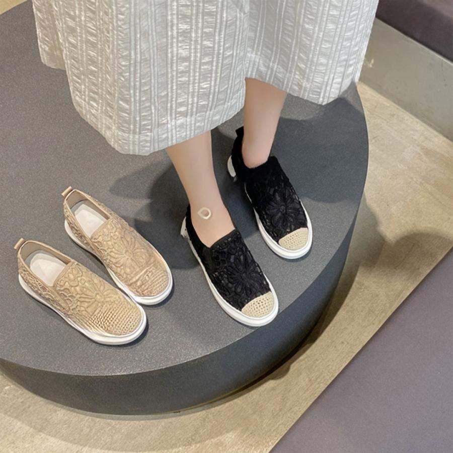 2025新品 数量限定 スニーカー 厚底 レディース スリッポン インヒール 春夏秋 軽量 歩きやすい カジュアル 美脚効果 ローファー スリッポン ウォーキングシューズ 短納期