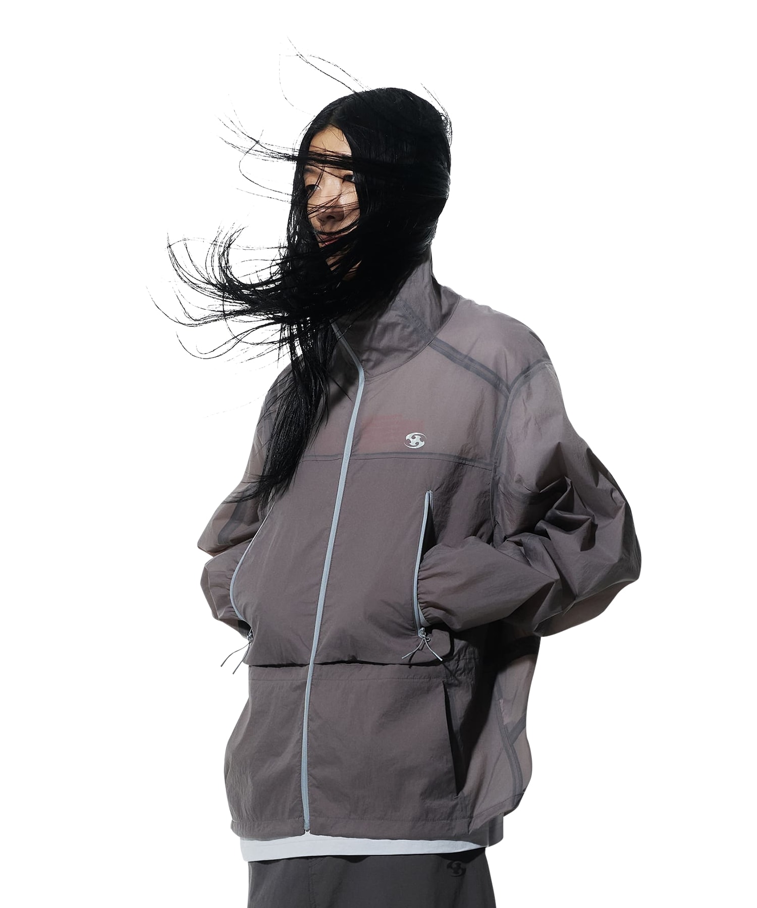 【SANSANGEAR】 24SS LIGHT SEAM SEALING JACKET : LIGHT PURPLE