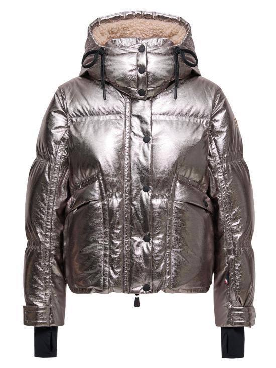 MONCLER Women Bubble Jackets K20981A00011 596U2 M90 ARGENTO