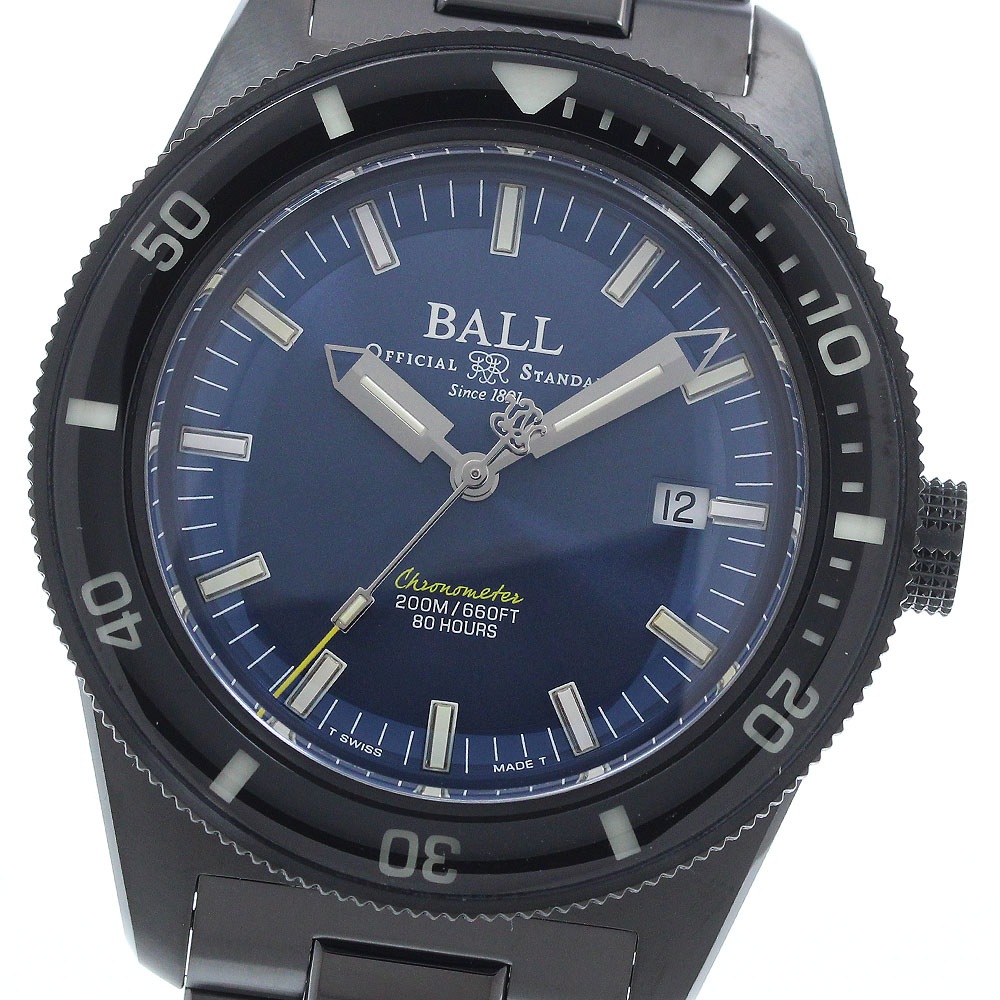 ボールウォッチ BALLWATCH DD3208B-S2C-BER エンジニア II スキンダイバー ヘリテージ マニュファクチュール AT メンズ 極美品 _935379【中古】
