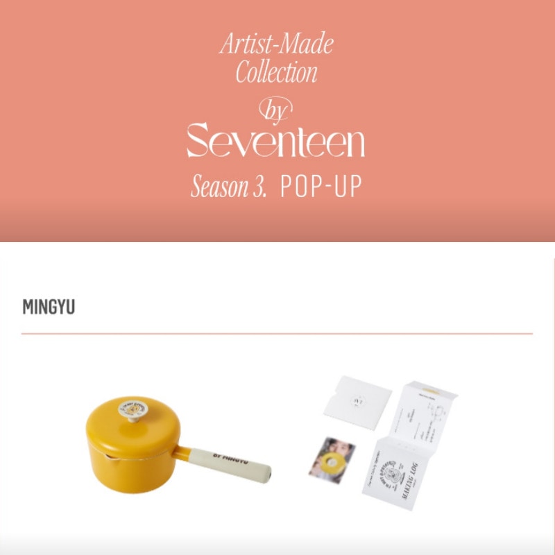 [ARTIST-MADE COLLECTION BY SEVENTEEN POPUP]MINGYU - POT