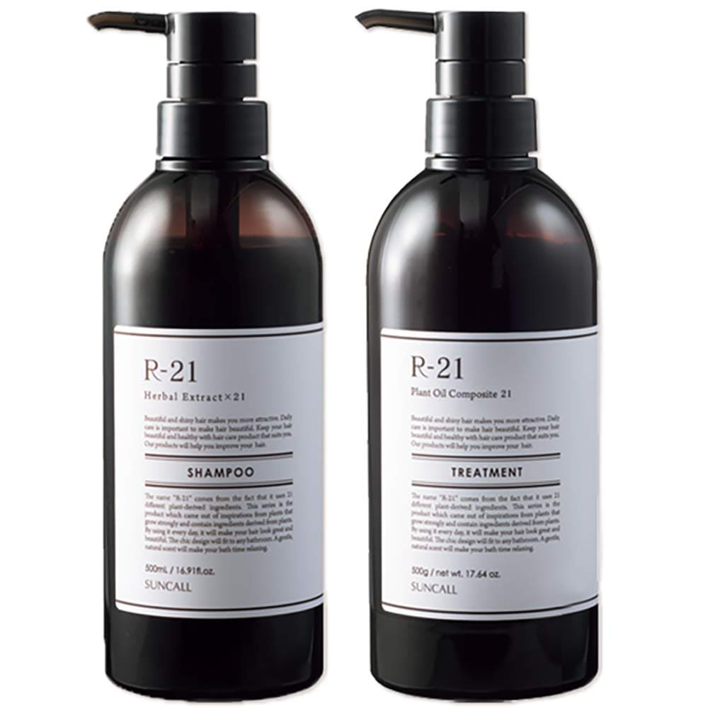 サンコール R-21 シャンプー 500mL トリートメント 500g ボトル 5,195円