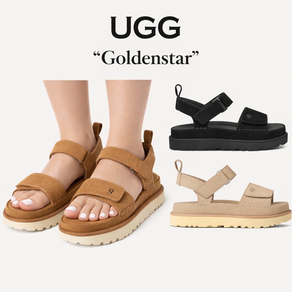 ゴールデンスター サンダル 1136783 W GOLDENSTAR レディース スウェード シューズ 靴 サンダル 厚底 夏 海