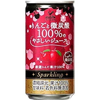 神戸居留地 りんごと微炭酸100%のやさしいジュース ...のサムネイル