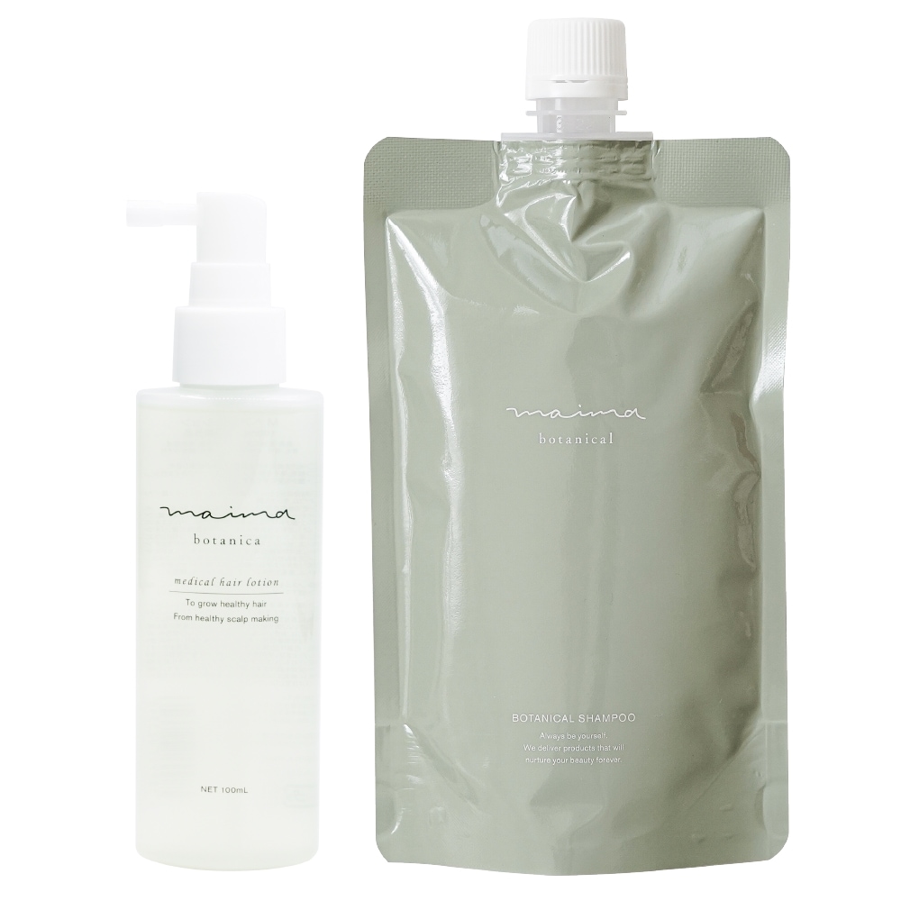 育毛シャンプー240ml & ヘアローション100ml セット 【医薬部外品】薄毛 抜け毛 かゆみ等 頭皮環境を改善 女性の悩みを解決！