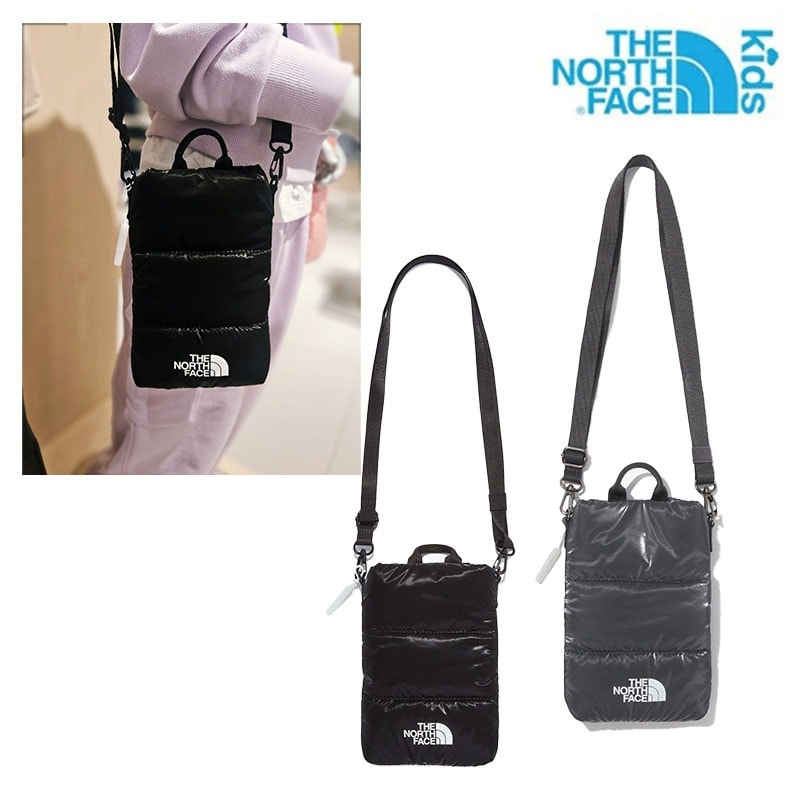 NN2PQ56 KS PADDING CROSS BAG MINI 斜めかけ ポシェット サコッシュ 旅行 ダウン ミニ バッグ カバン 男の子 女の子 キッズ ジュニア 子供 小学生 5,360円