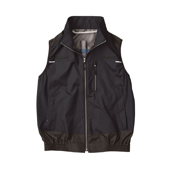 KU92120 空調服 R ポリエステル製 遮熱フルハーネス仕様ベスト 服のみ ダークブルー 4L 6,711円