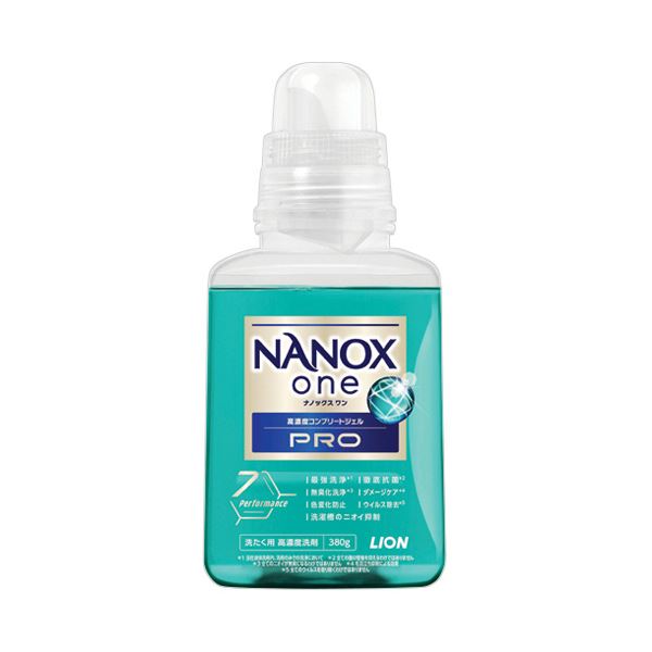 （まとめ） ライオンNANOX one PRO 本体 380g 1本 [x10セット]