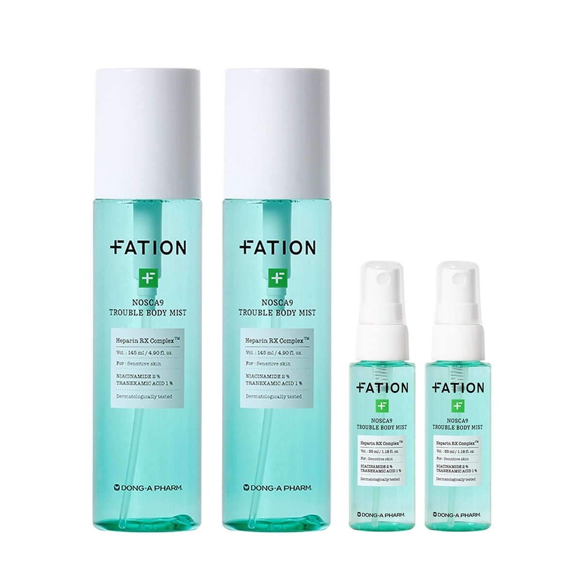 Fation Nosca9 ボディミスト 145ml x 2 + 35ml x 2