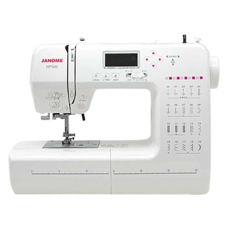 5年保証 コンピューターミシン NP400　ミディアムクラス
