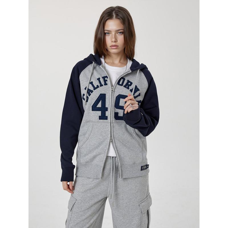 共用 Signature Hood Zipup(Colorblock) WHMZG1112U_s