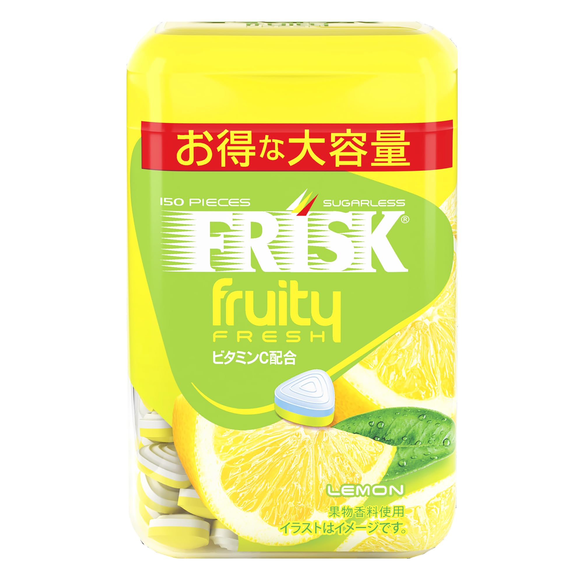 クラシエ フリスク フルーティーフレッシュ ボトル レモン 105g×5個