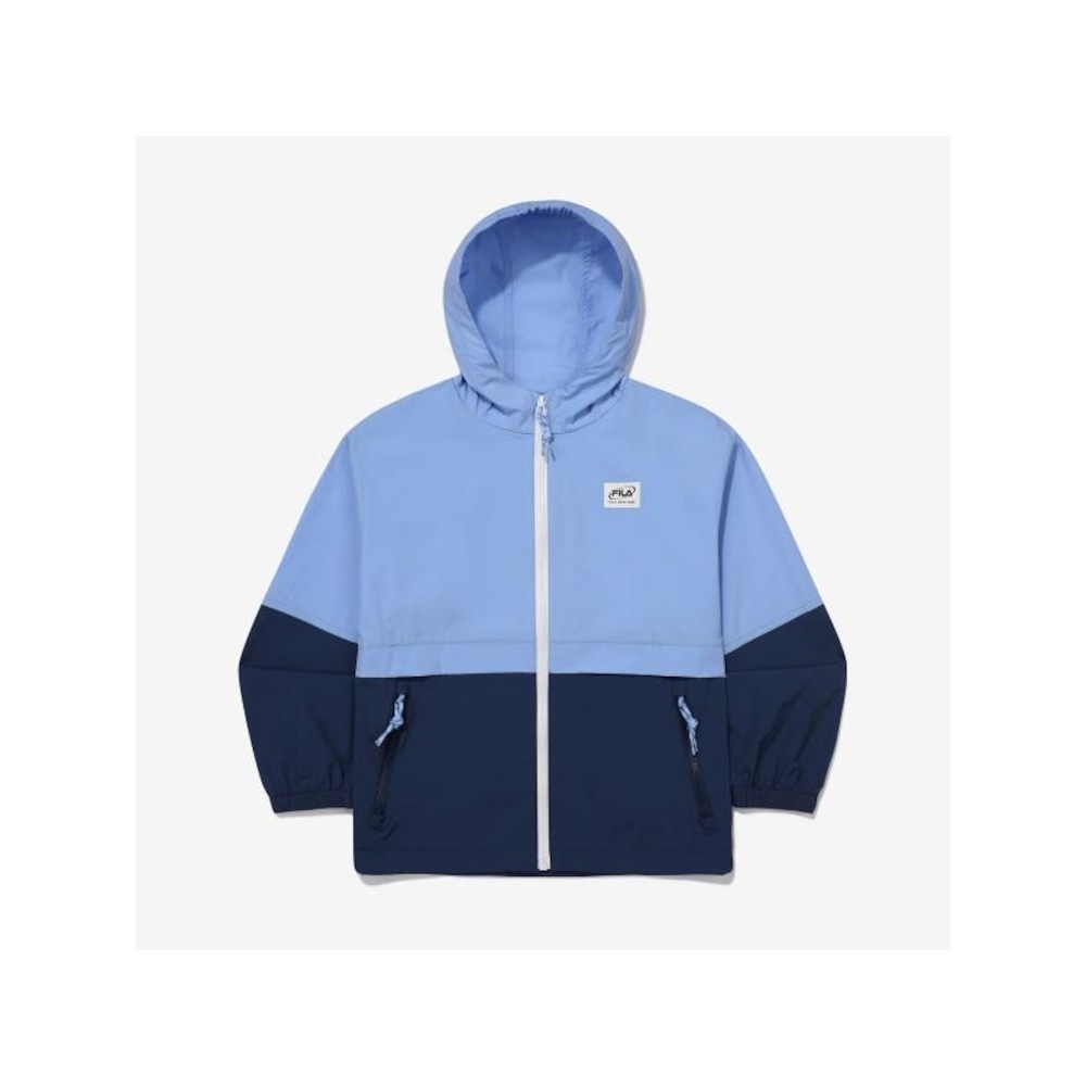 [FILA KIDS] トーンオントーンカラーフロントガラス (FK2JKG2102X_LBU) Q0ZFK2JKG2102XLBU