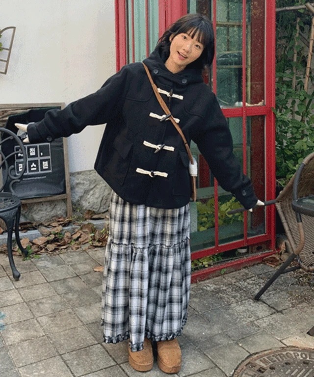 ボート ショート ダッフル コート