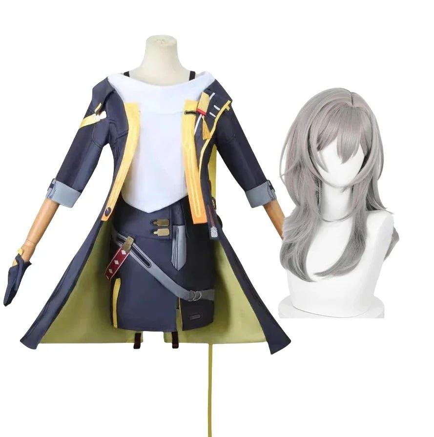 コスプレ衣主人公物理ウィッグ付き崩壊：スターレイルイベントパーティー変演出服クリスマスパーティーまでに制限