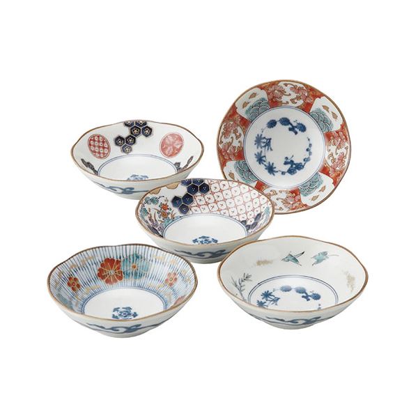 染錦古伊万里 小付揃 1-2-0233 5,074円