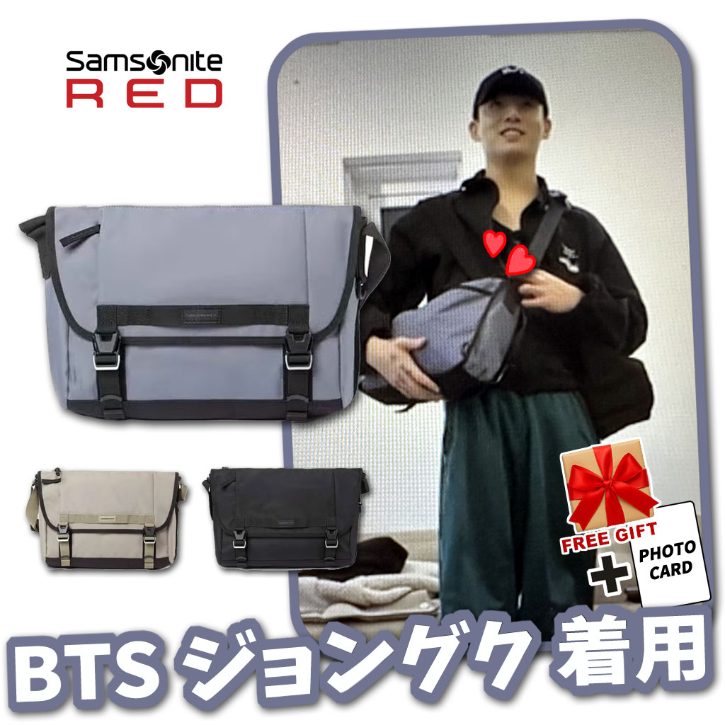 Qoo10] Samsonite RED [BTS ジョングク 着用] ENDER : バッグ・雑貨